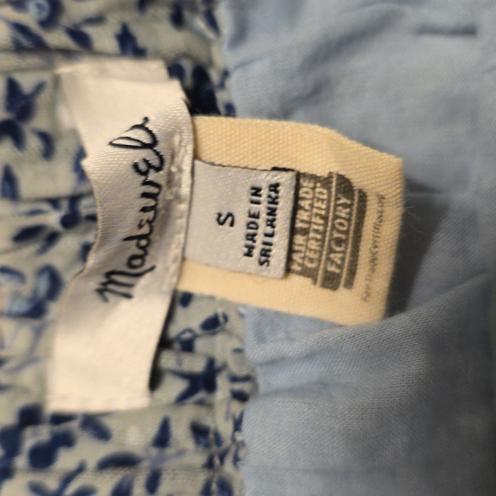 Madewell Button-Front Tiered Maxi Skirt in Florentine Floral SZ Small EUC - Picture 3 of 9
